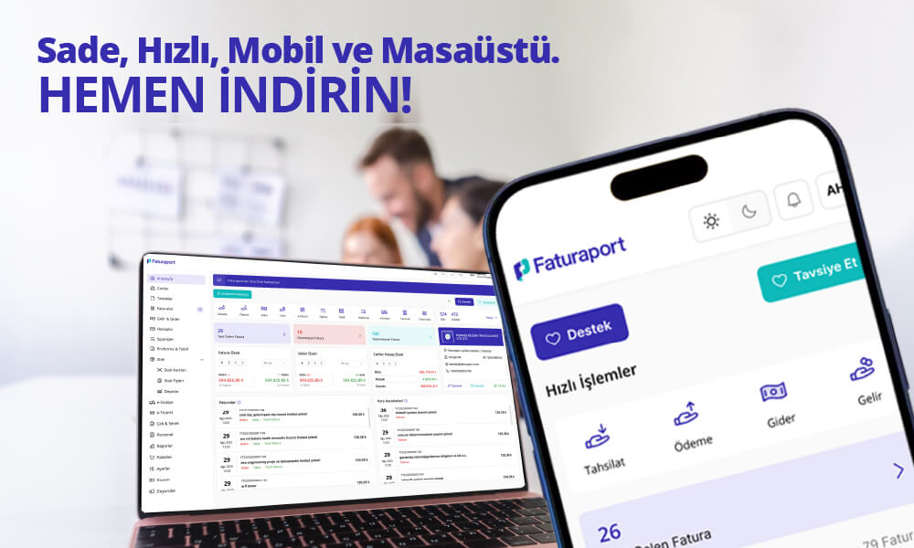 Mobil ve Web Tabanlı - Faturaport'u ister web tarayıcınızdan, ister mobil uygulamadan kullanın. Tüm işlemlerinizi her cihazdan kolayca gerçekleştirin.